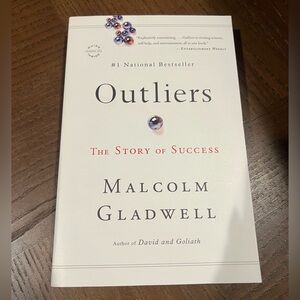 Outliers Malcolm Gladwell Paperback The Story of Success Self Help Bestseller